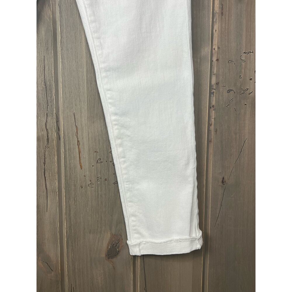 AG Adriano GoldSchmied White jeans size 30 regular Stevie straight - Picture 4 of 9